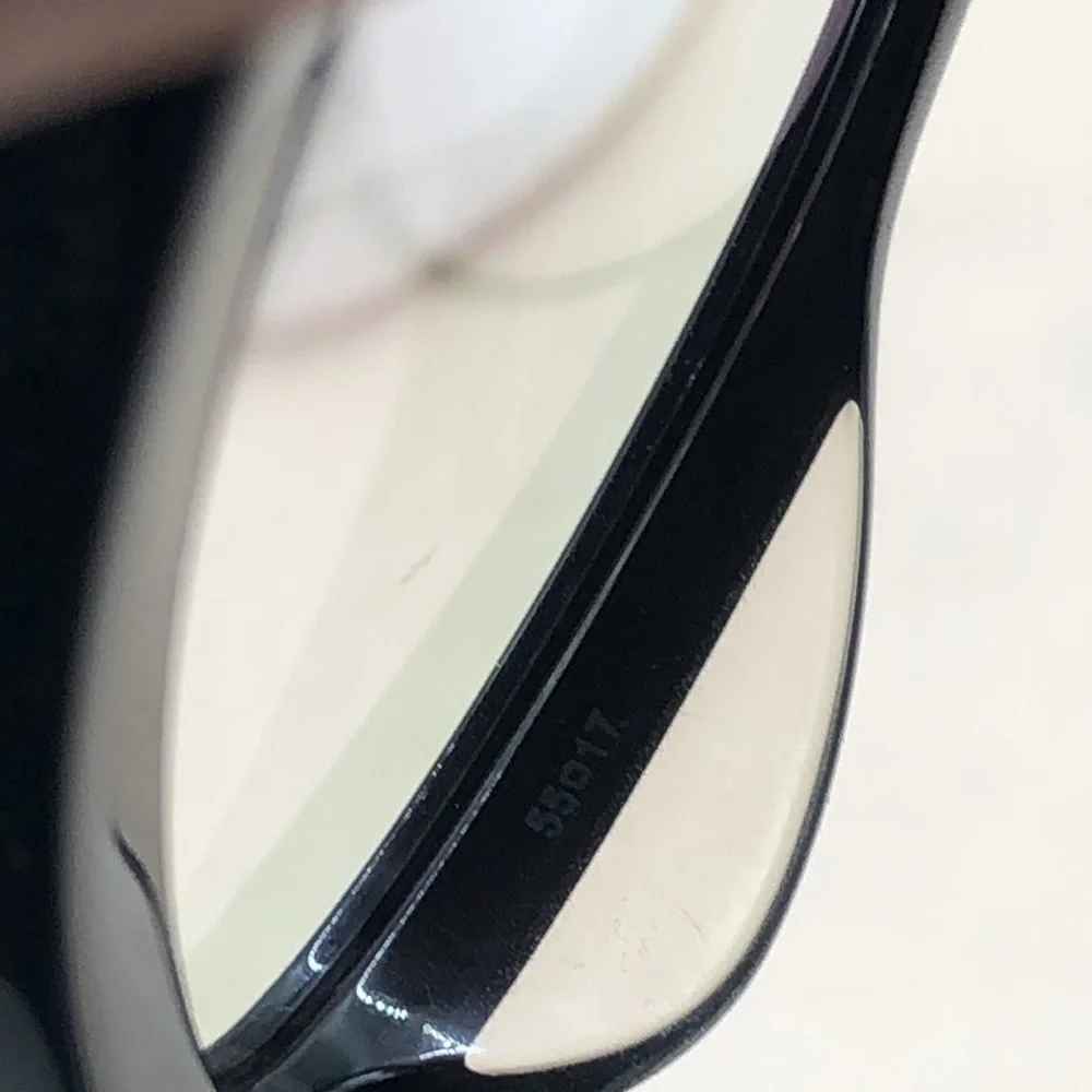 Max Mara MM 1390 G Glasses FRAMES ONLY Cat Eye 55 17 145 Black Full Rim